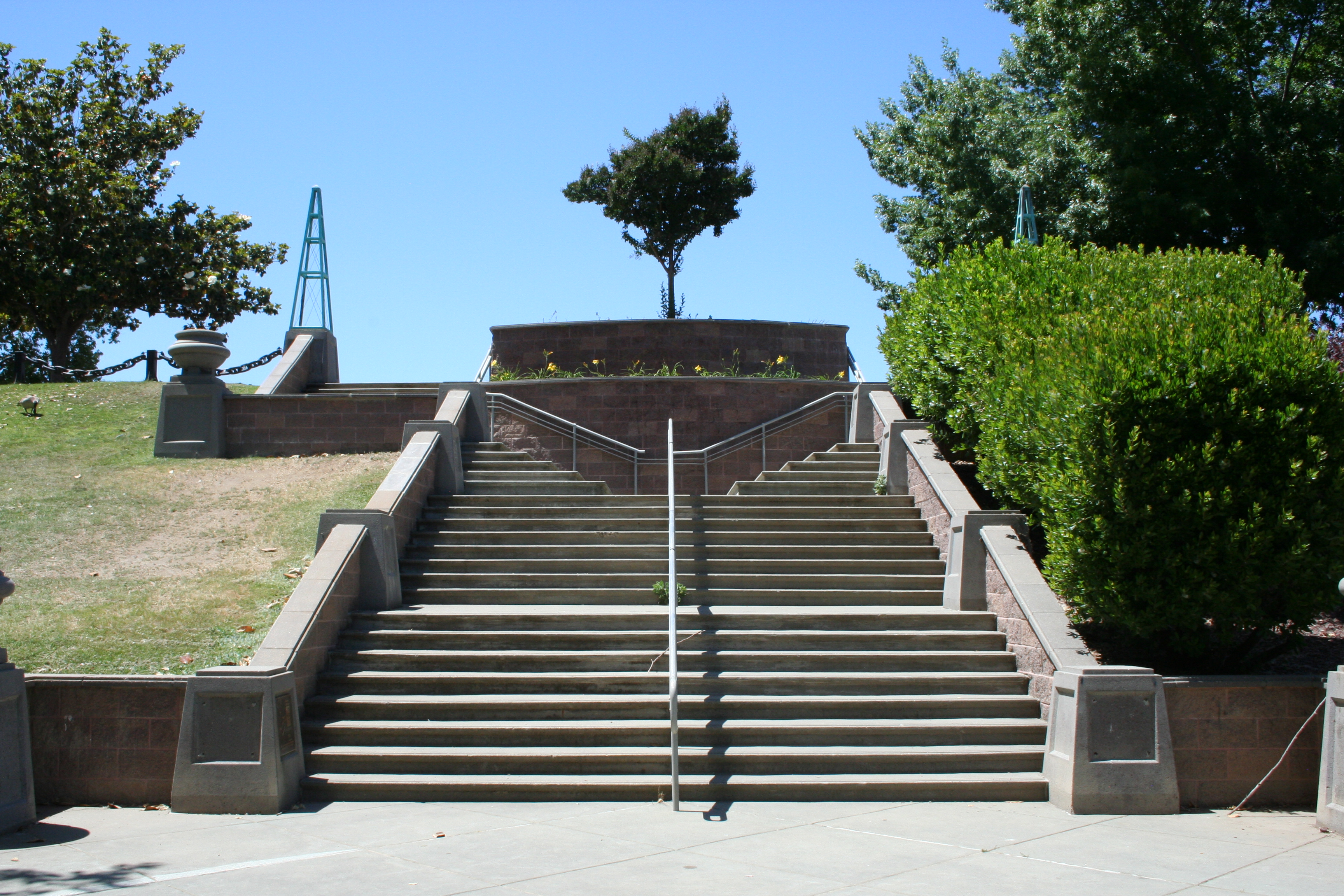 Architecture detail photographed in Northern California